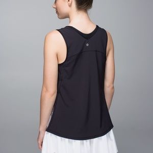 Lululemon Run Split Singlet Tank Black